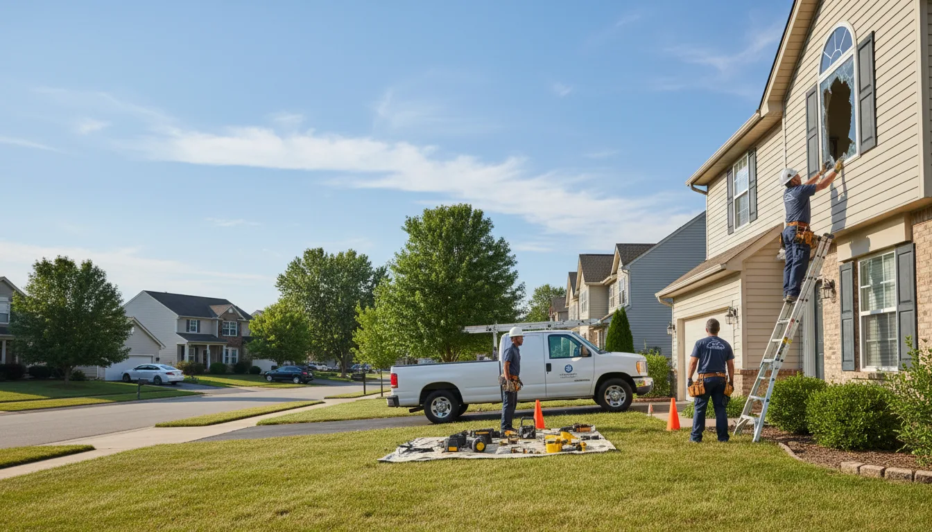 Expert window installer providing residential service in Long Island, KS